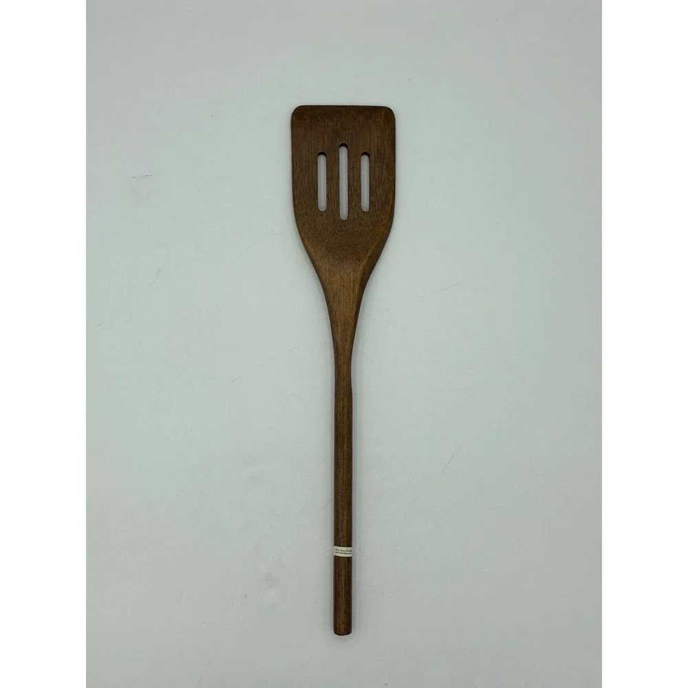 NEW Gibson Home Bamboo Wooden Spatula Turner 12